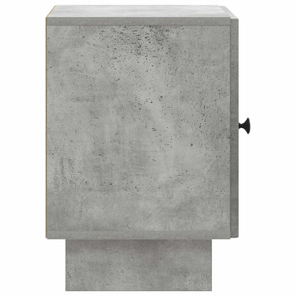 Bedside Cabinet 2 pcs Concrete Grey 43 x 34.5 x 50 cm