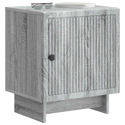 Bedside Cabinet Grey Sonoma 43 x 34.5 x 50 cm Engineered Wood