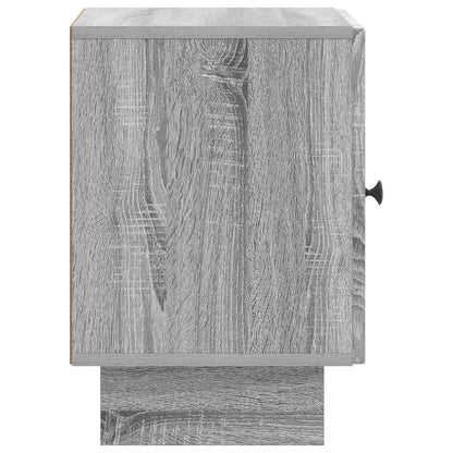 Bedside Cabinet Grey Sonoma 43 x 34.5 x 50 cm Engineered Wood