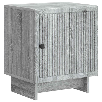 Bedside Cabinet 2 pcs Grey Sonoma 43 x 34.5 x 50 cm