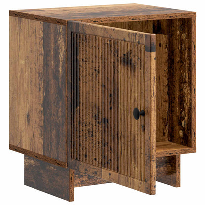 Bedside Cabinet Old Wood 43 x 34.5 x 50 cm Engineered Wood