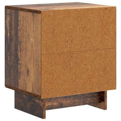 Bedside Cabinet 2 pcs Old Wood 43 x 34.5 x 50 cm