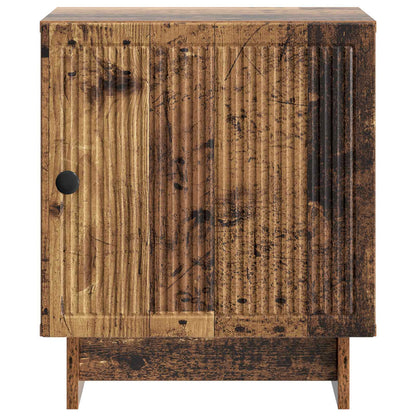 Bedside Cabinet 2 pcs Old Wood 43 x 34.5 x 50 cm
