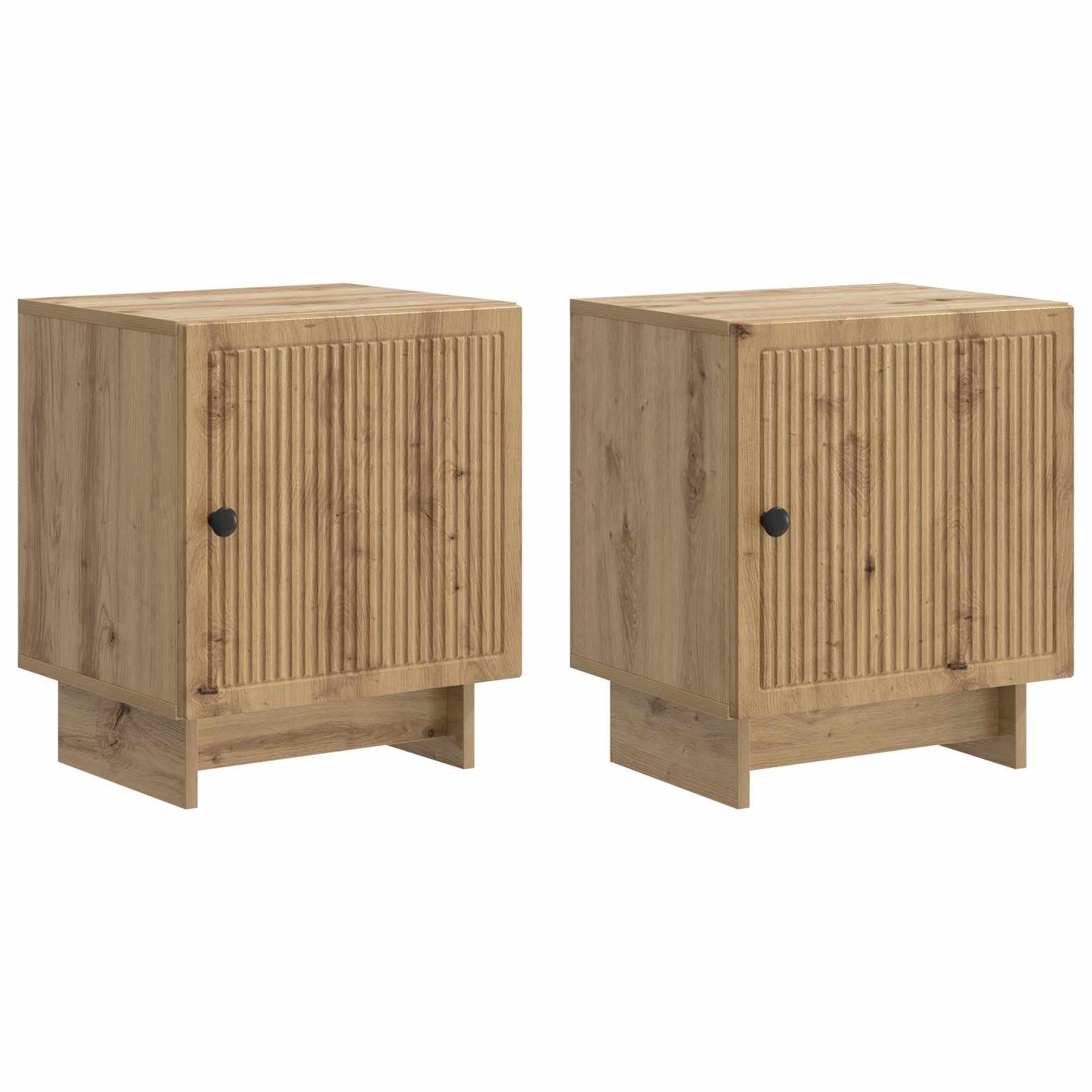 Bedside Cabinet 2 pcs Artisan Oak 43 x 34.5 x 50 cm