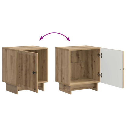 Bedside Cabinet 2 pcs Artisan Oak 43 x 34.5 x 50 cm
