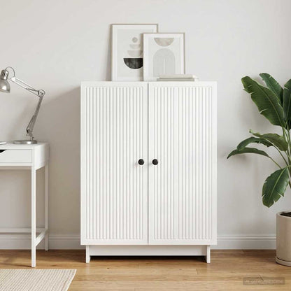 Sideboard White 66 x 34.5 x 90 cm Engineered Wood