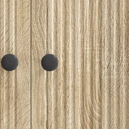 Sideboard Sonoma Oak 66 x 34.5 x 90 cm Engineered Wood