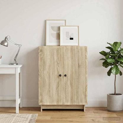 Sideboard Sonoma Oak 66 x 34.5 x 90 cm Engineered Wood