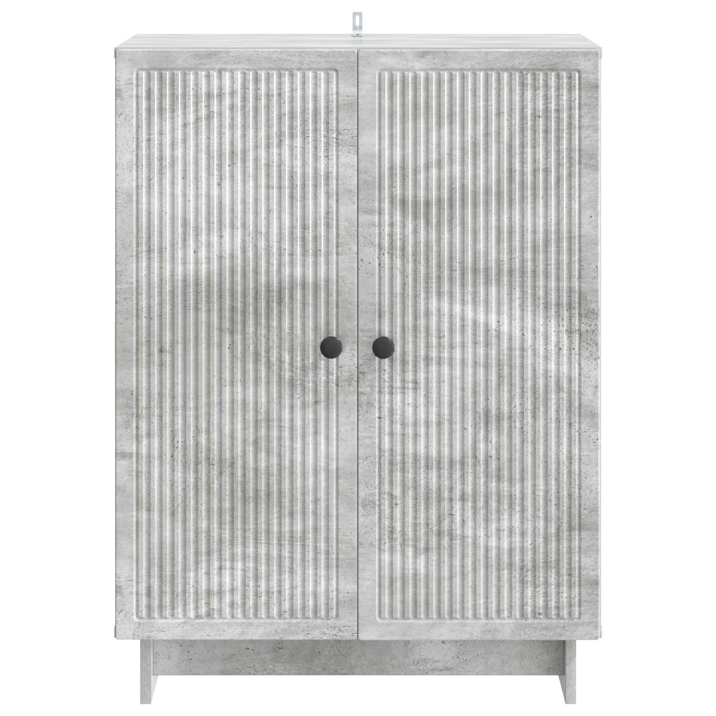 Sideboard Concrete Grey 66 x 34.5 x 90 cm Engineered Wood