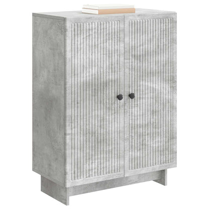 Sideboard Concrete Grey 66 x 34.5 x 90 cm Engineered Wood