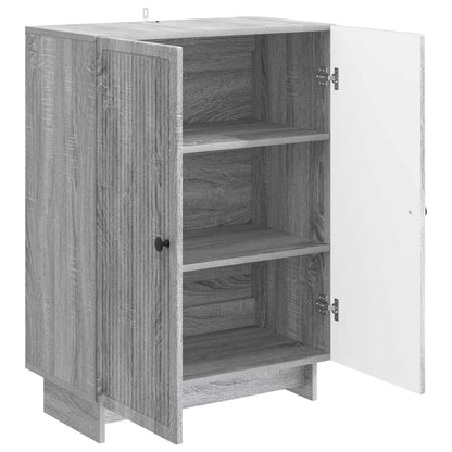Sideboard Grey Sonoma 66 x 34.5 x 90 cm Engineered Wood