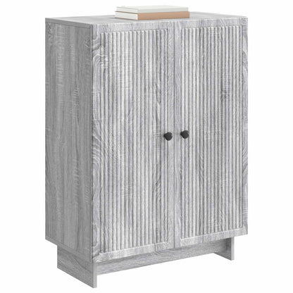 Sideboard Grey Sonoma 66 x 34.5 x 90 cm Engineered Wood