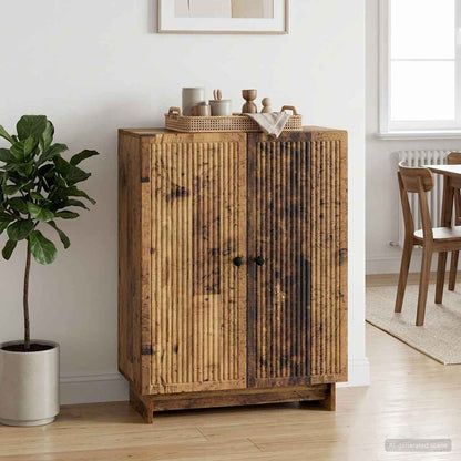 Sideboard Old Wood 66 x 34.5 x 90 cm Engineered Wood