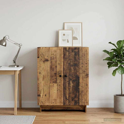 Sideboard Old Wood 66 x 34.5 x 90 cm Engineered Wood