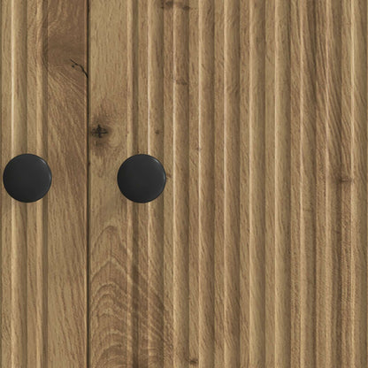 Sideboard Artisan Oak 66 x 34.5 x 90 cm Engineered Wood