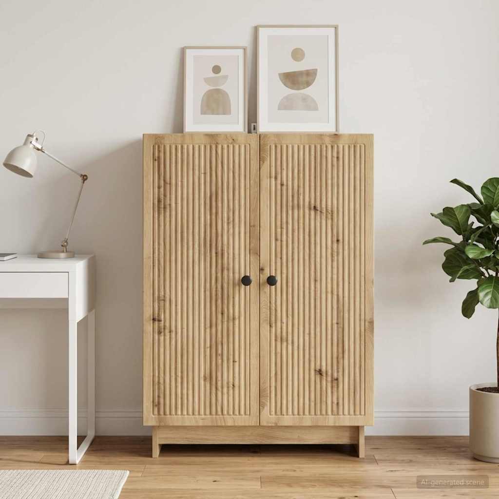 Sideboard Artisan Oak 66 x 34.5 x 90 cm Engineered Wood