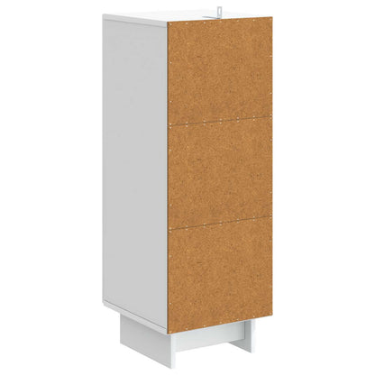 Sideboard White 33 x 34.5 x 90 cm Engineered Wood