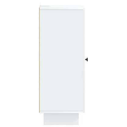 Sideboard White 33 x 34.5 x 90 cm Engineered Wood