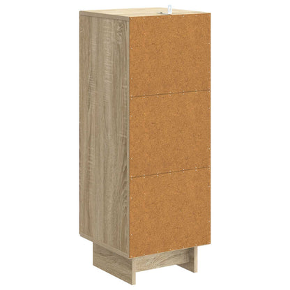 Sideboard Sonoma Oak 33 x 34.5 x 90 cm Engineered Wood