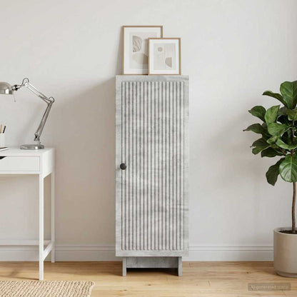 Sideboard Concrete Grey 33 x 34.5 x 90 cm Engineered Wood