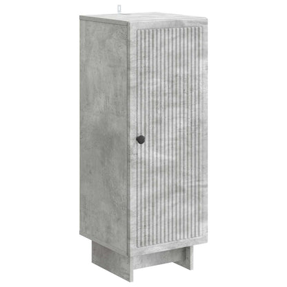 Sideboard Concrete Grey 33 x 34.5 x 90 cm Engineered Wood