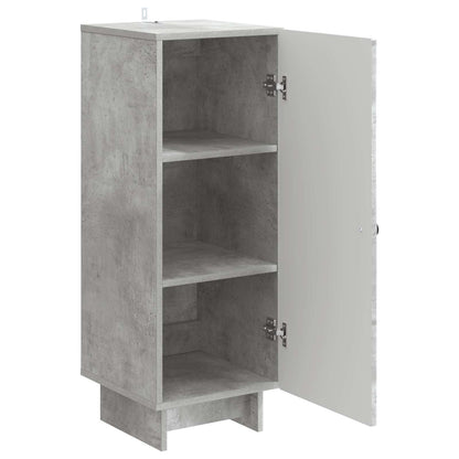 Sideboard Concrete Grey 33 x 34.5 x 90 cm Engineered Wood