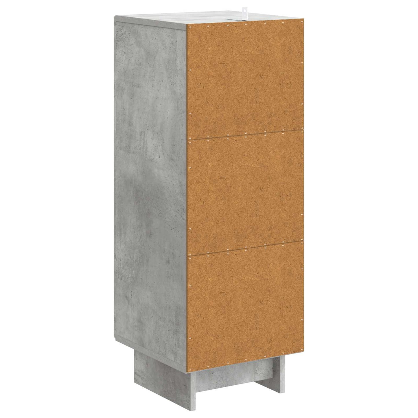 Sideboard Concrete Grey 33 x 34.5 x 90 cm Engineered Wood