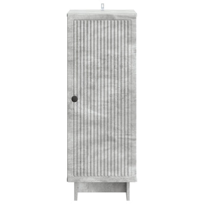 Sideboard Concrete Grey 33 x 34.5 x 90 cm Engineered Wood
