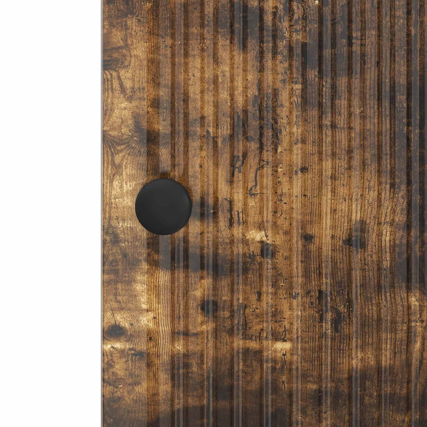Sideboard Smoked Oak 33 x 34.5 x 90 cm Engineered Wood