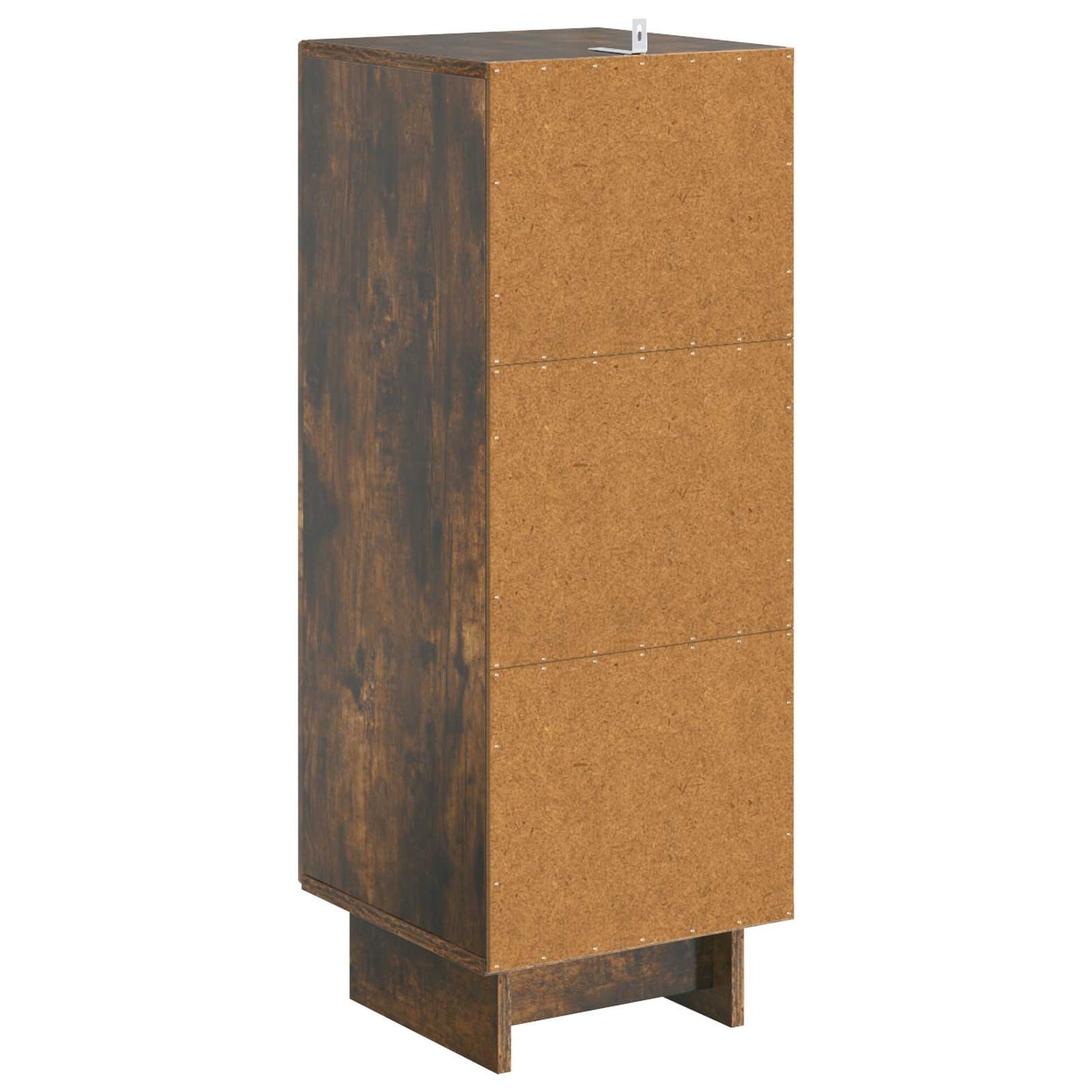 Sideboard Smoked Oak 33 x 34.5 x 90 cm Engineered Wood