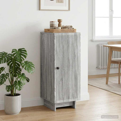 Sideboard Grey Sonoma 33 x 34.5 x 90 cm Engineered Wood
