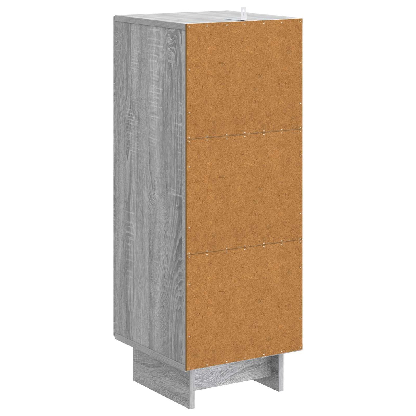 Sideboard Grey Sonoma 33 x 34.5 x 90 cm Engineered Wood