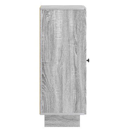 Sideboard Grey Sonoma 33 x 34.5 x 90 cm Engineered Wood