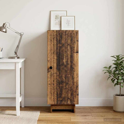 Sideboard Old Wood 33 x 34.5 x 90 cm Engineered Wood