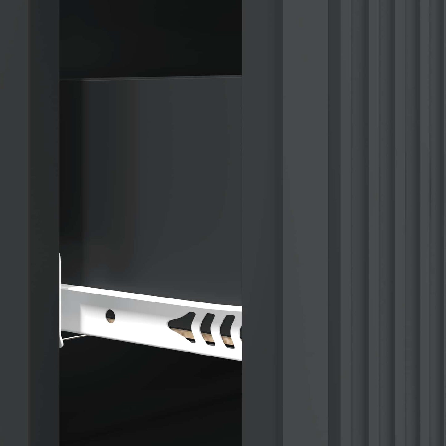 Drawer Cabinet Black 66 x 34.5 x 90 cm Engineered Wood