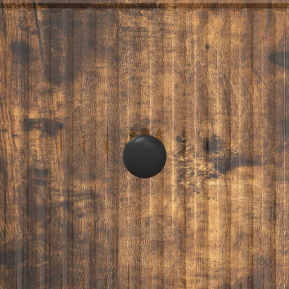 Drawer Cabinet Smoked Oak 66 x 34.5 x 90 cm Engineered Wood