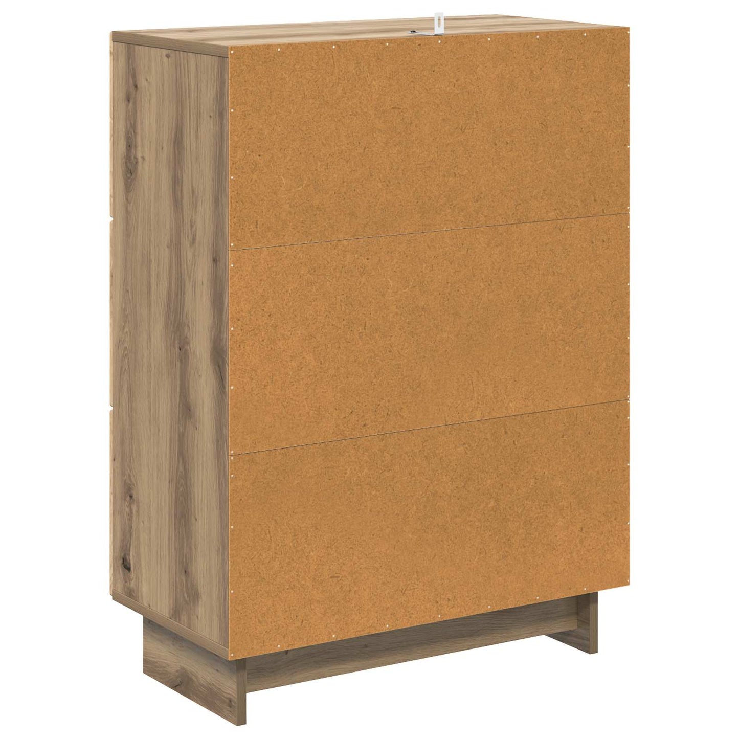 Drawer Cabinet 66 x 34.5 x 90 cm Engineered Wood Artisan Oak