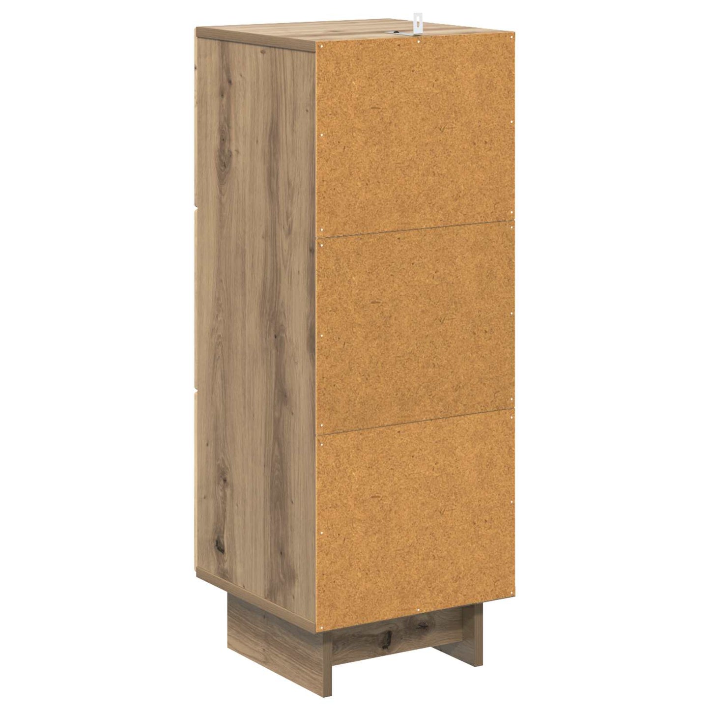 Drawer Cabinet Artisan Oak 33 x 34.5 x 90 cm Engineered Wood