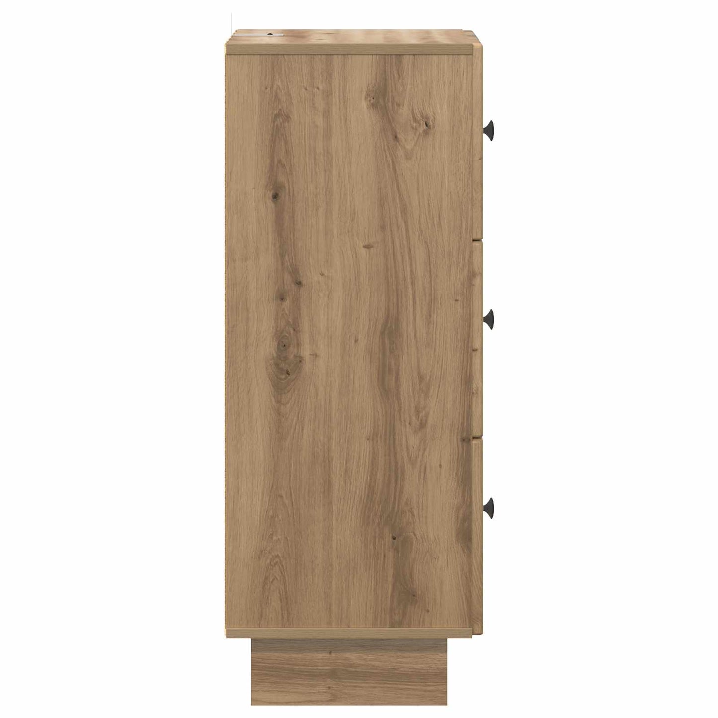 Drawer Cabinet Artisan Oak 33 x 34.5 x 90 cm Engineered Wood