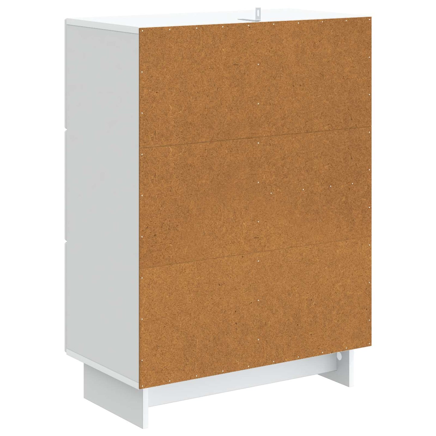 Sideboard with Drawer White 66 x 34.5 x 90 cm Engineered Wood