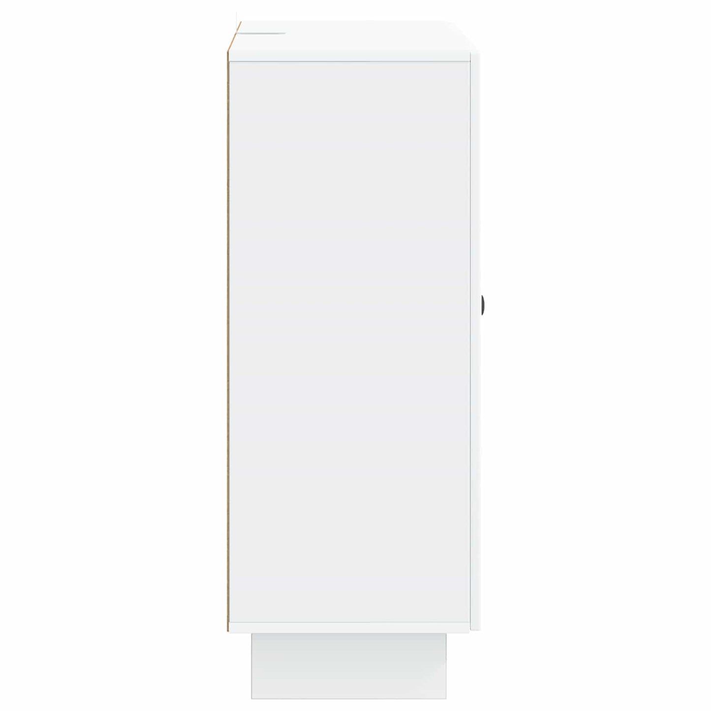Sideboard with Drawer White 66 x 34.5 x 90 cm Engineered Wood