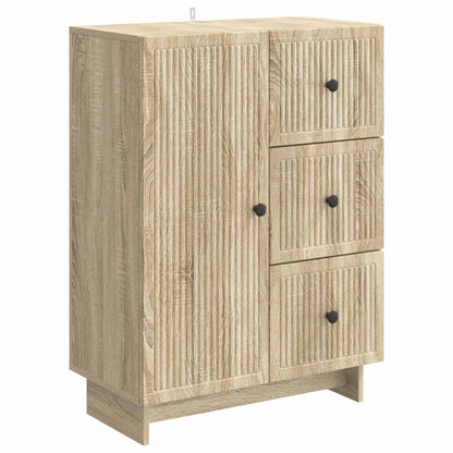 Sideboard Sonoma Oak 66 x 34.5 x 90 cm Engineered Wood