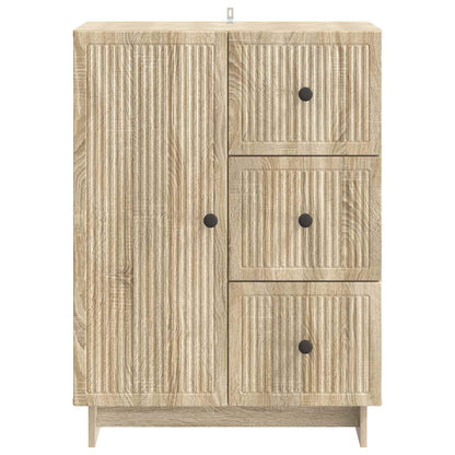 Sideboard Sonoma Oak 66 x 34.5 x 90 cm Engineered Wood