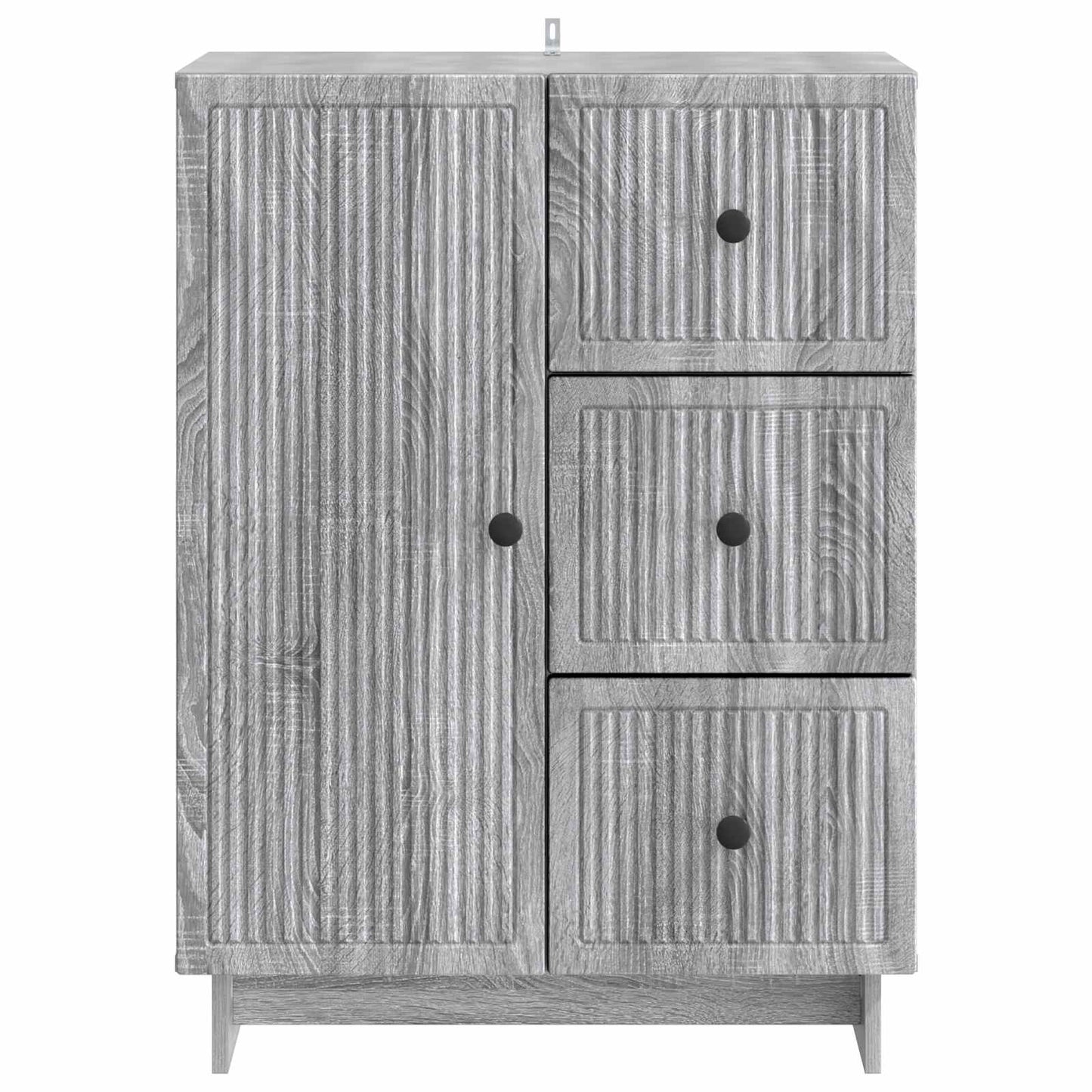 Sideboard Grey Sonoma 66 x 34.5 x 90 cm Engineered Wood