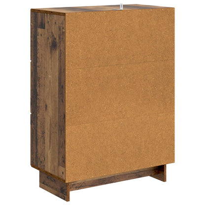 Sideboard Old Wood 66 x 34.5 x 90 cm Engineered Wood