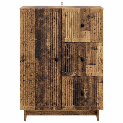 Sideboard Old Wood 66 x 34.5 x 90 cm Engineered Wood