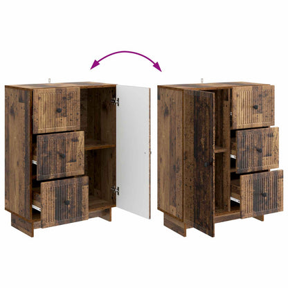 Sideboard Old Wood 66 x 34.5 x 90 cm Engineered Wood
