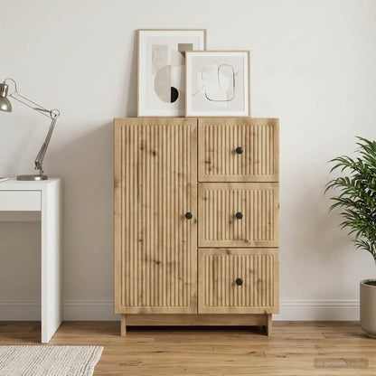 Sideboard Artisan Oak 66 x 34.5 x 90 cm Engineered Wood