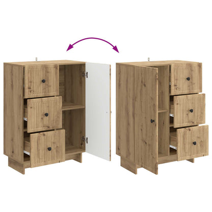 Sideboard Artisan Oak 66 x 34.5 x 90 cm Engineered Wood