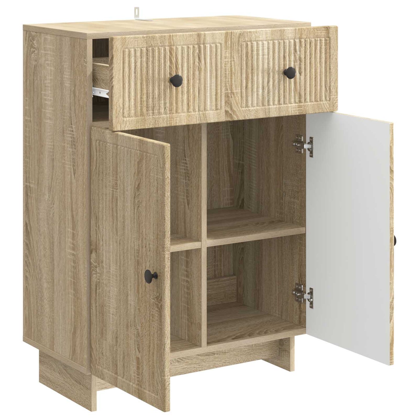Sideboard Sonoma Oak 66 x 34.5 x 90 cm Engineered Wood
